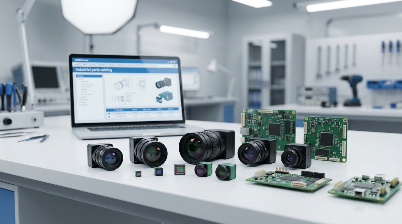 産業用カメラモジュールメーカーのプロダクトファインダー導入事例のイメージ