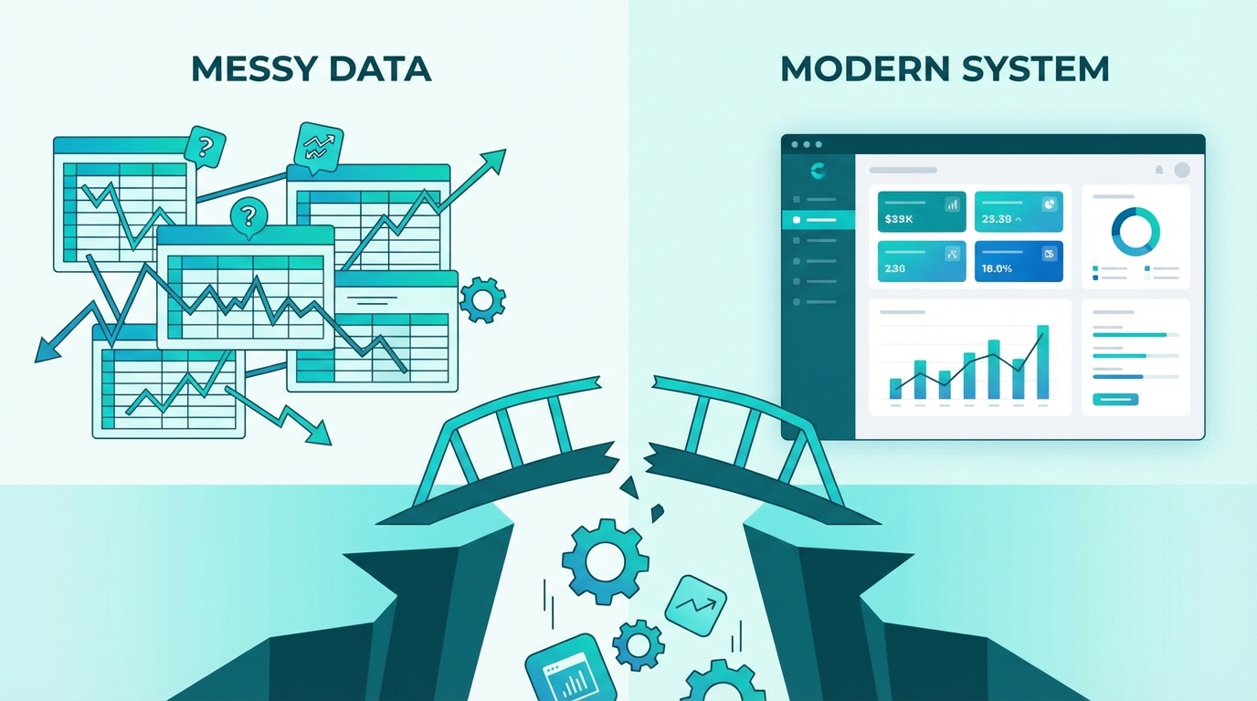 二重管理の問題イメージ