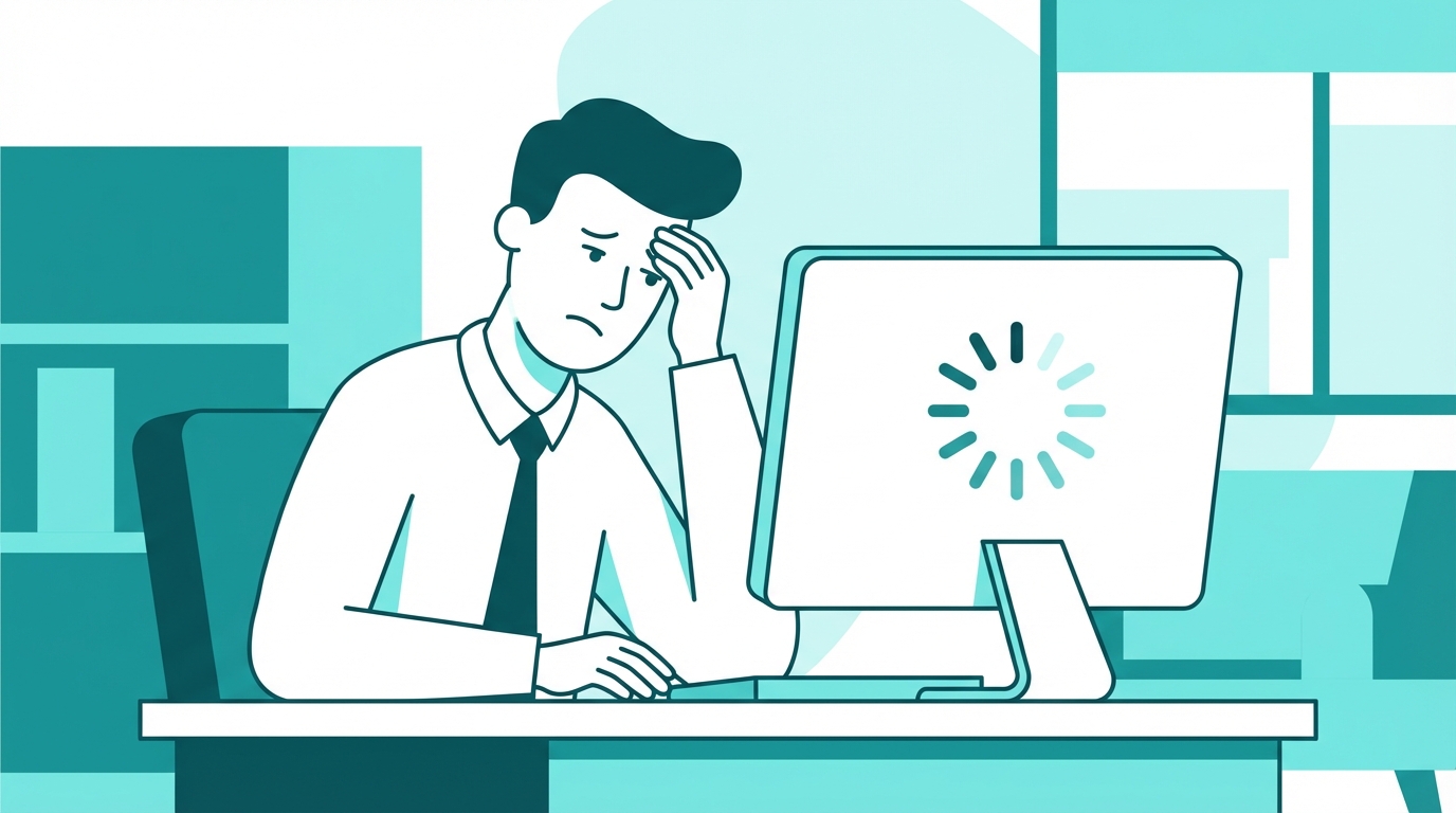 外注依存で更新が遅いイメージ