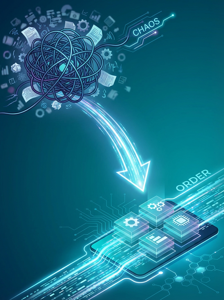 スクラッチ開発からERAVIDASへの変換イメージ