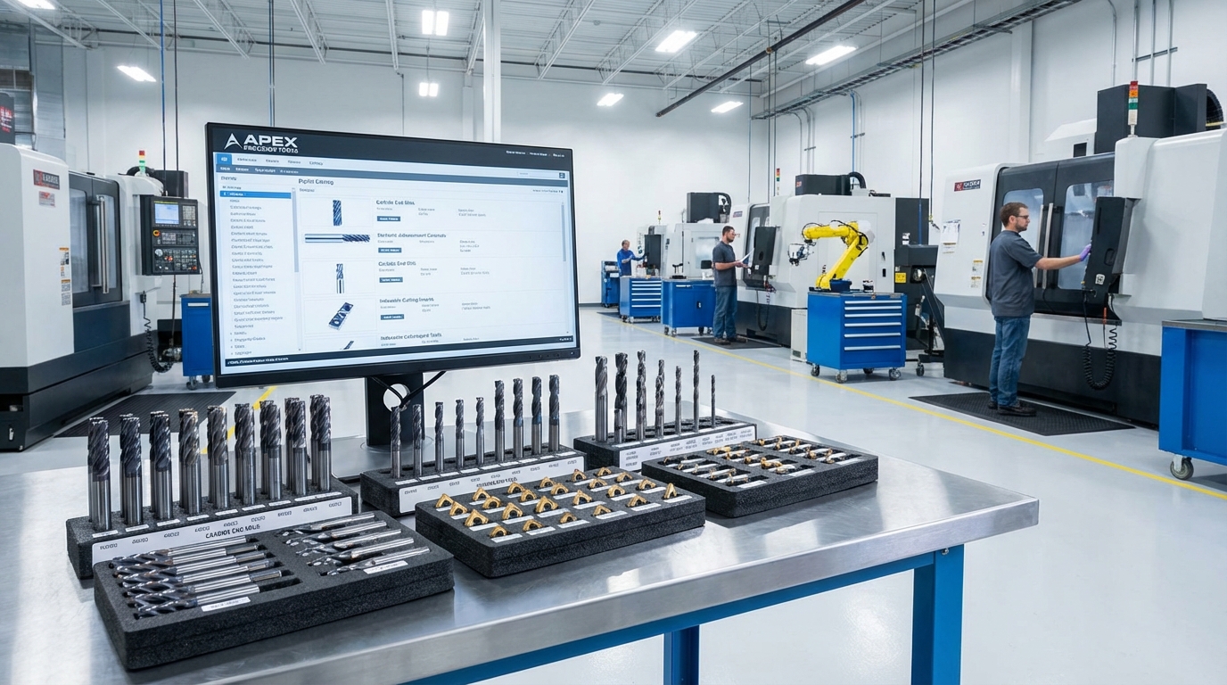 切削工具メーカーのDX事例イメージ