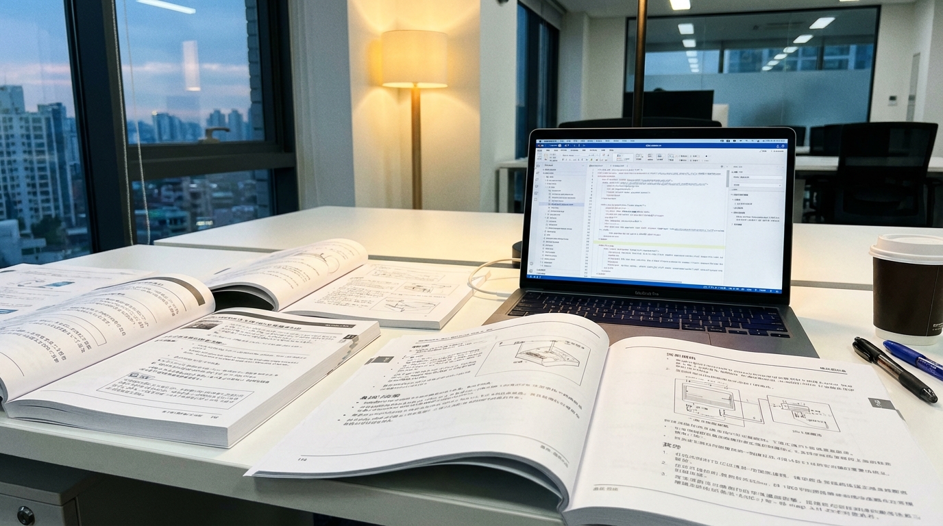 DITA化による多言語マニュアル制作のイメージ