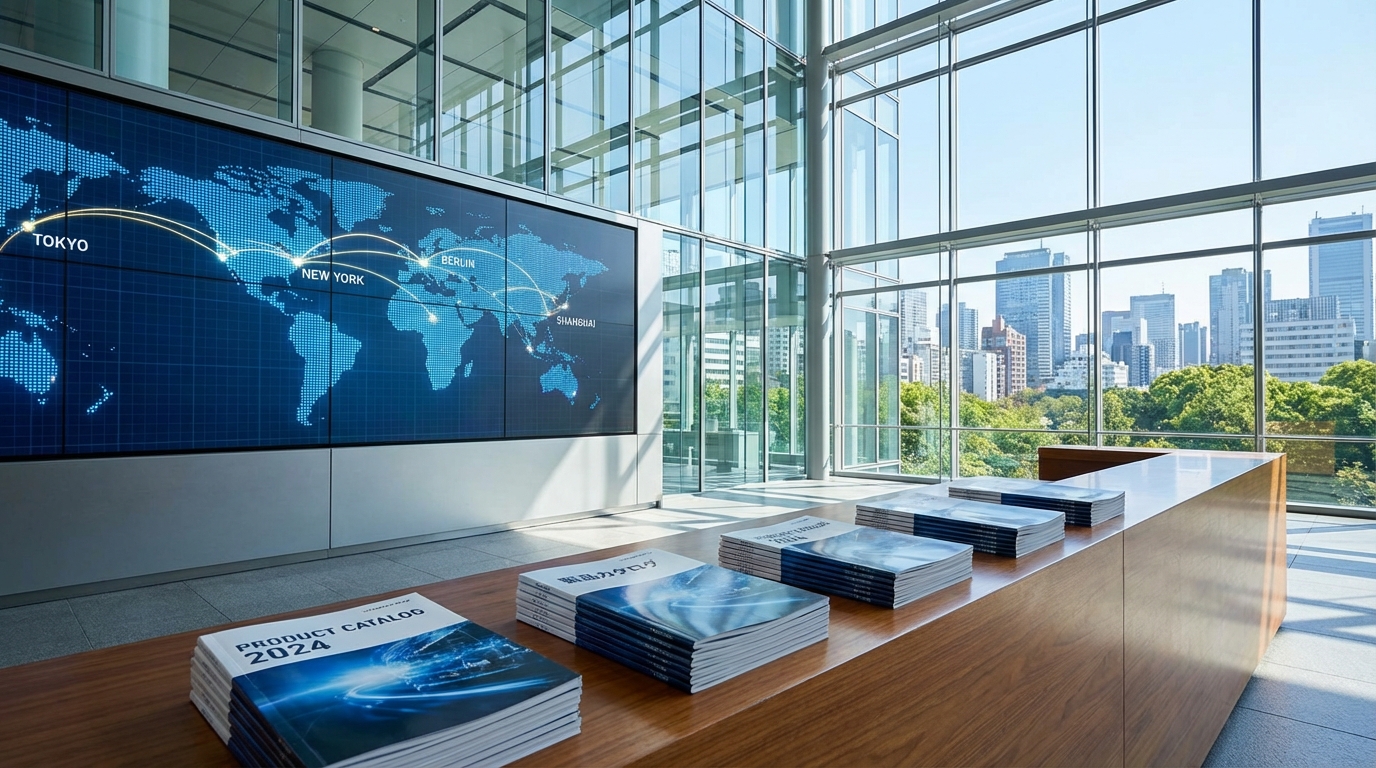 製造業のグローバル商品情報管理のイメージ